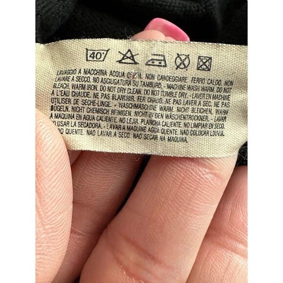 United Colors of Benetton Vest Women’s Small Sleeveless Vest Top‎ Black #AB10-5 - Picture 5 of 9